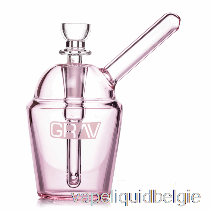 Vape Vloeibare Grav Slush Cup Pocket Bubbler Roze